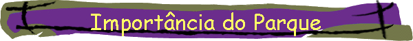 Import�ncia do Parque