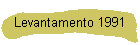 Levantamento 1991